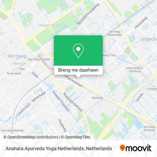 Anahata Ayurveda Yoga Netherlands kaart