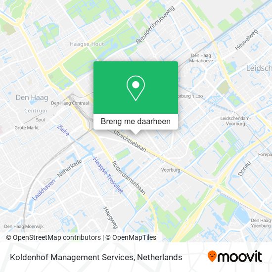 Koldenhof Management Services kaart