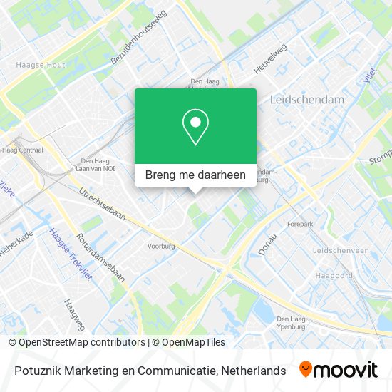 Potuznik Marketing en Communicatie kaart