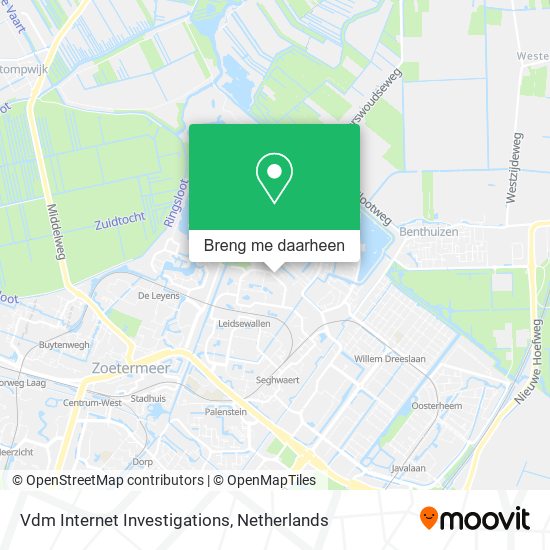 Vdm Internet Investigations kaart