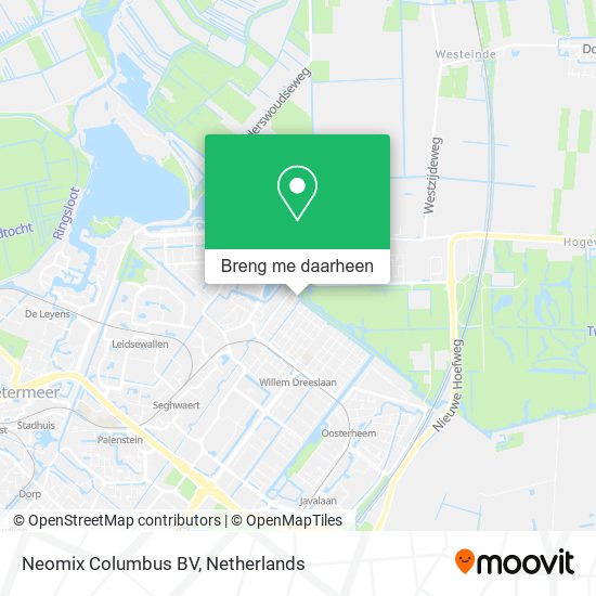 Neomix Columbus BV kaart