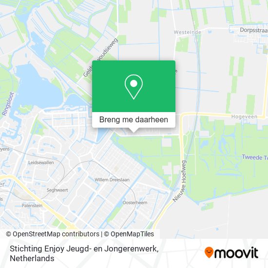 Stichting Enjoy Jeugd- en Jongerenwerk kaart