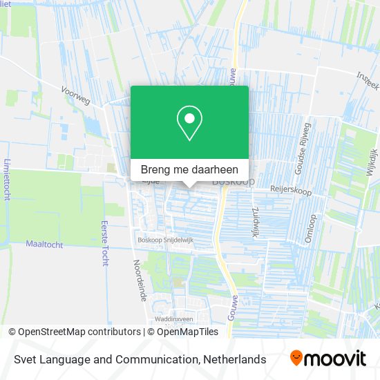 Svet Language and Communication kaart