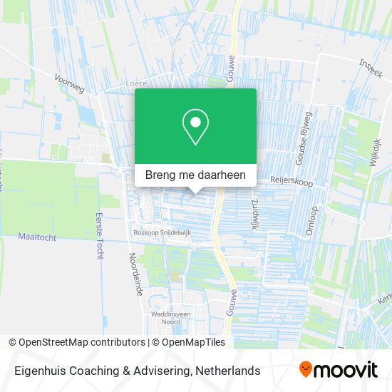 Eigenhuis Coaching & Advisering kaart