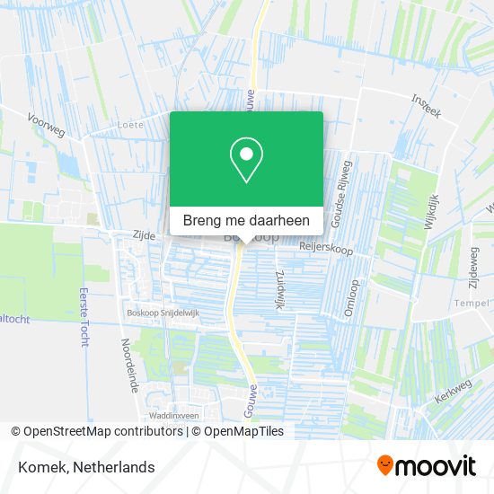 Komek kaart