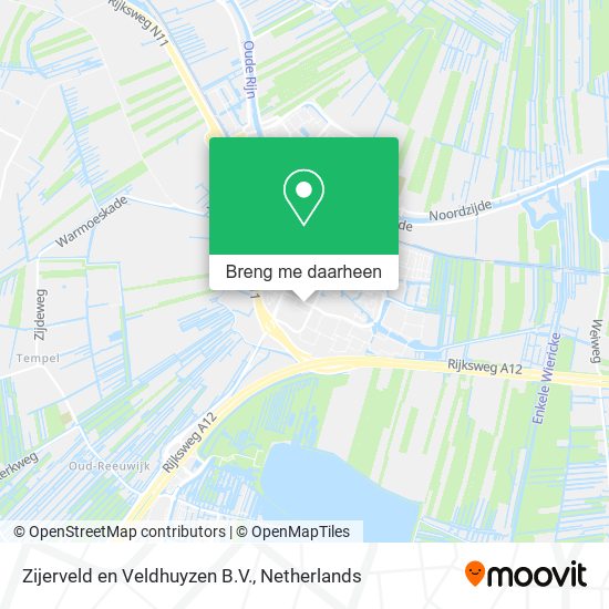 Zijerveld en Veldhuyzen B.V. kaart