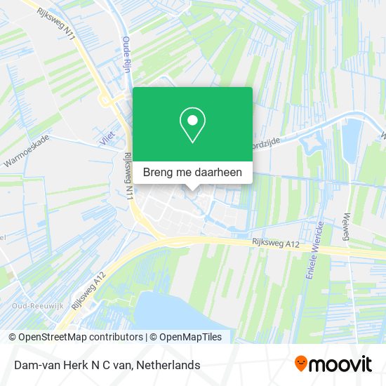 Dam-van Herk N C van kaart
