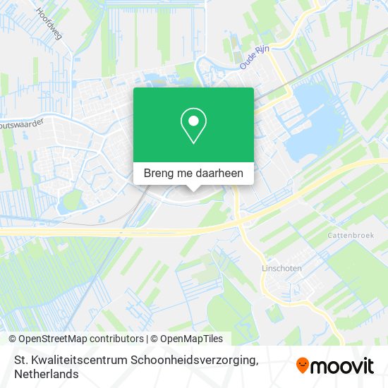 St. Kwaliteitscentrum Schoonheidsverzorging kaart