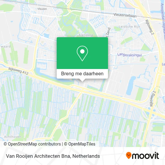 Van Rooijen Architecten Bna kaart
