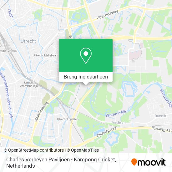 Charles Verheyen Paviljoen - Kampong Cricket kaart