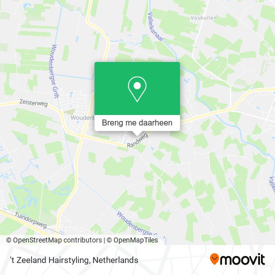 't Zeeland Hairstyling kaart
