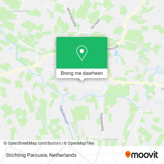 Stichting Parousie kaart