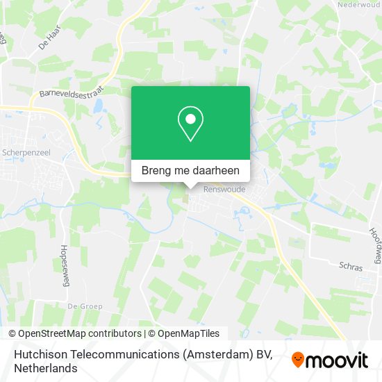 Hutchison Telecommunications (Amsterdam) BV kaart