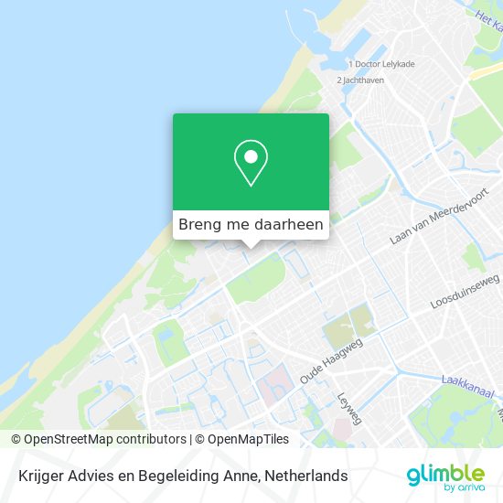 Krijger Advies en Begeleiding Anne kaart