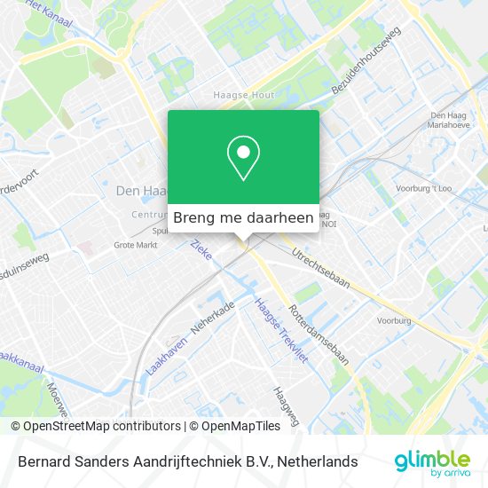 Bernard Sanders Aandrijftechniek B.V. kaart