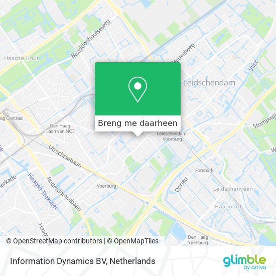 Information Dynamics BV kaart