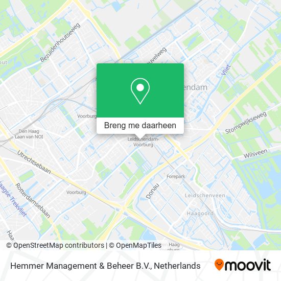 Hemmer Management & Beheer B.V. kaart