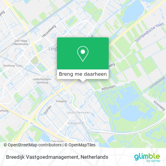 Breedijk Vastgoedmanagement kaart