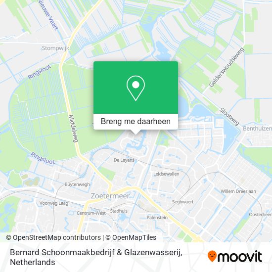 Bernard Schoonmaakbedrijf & Glazenwasserij kaart