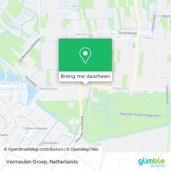 Vermeulen Groep kaart