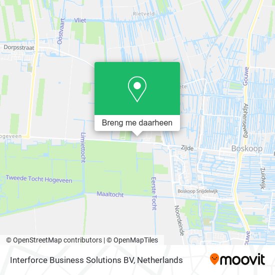 Interforce Business Solutions BV kaart