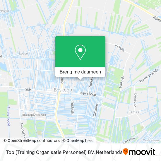 Top (Training Organisatie Personeel) BV kaart