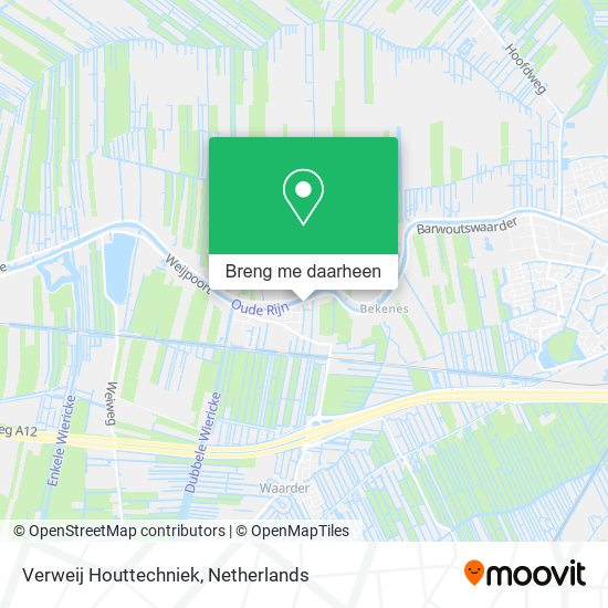 Verweij Houttechniek kaart