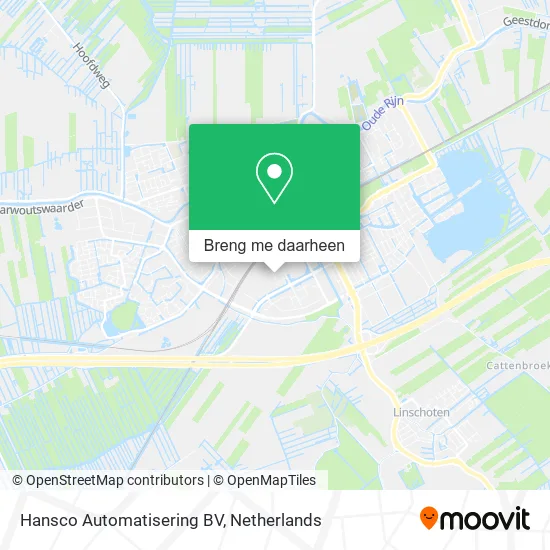 Hansco Automatisering BV kaart