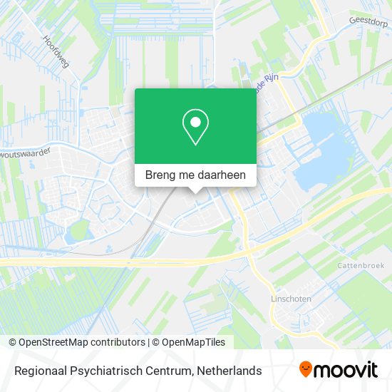 Regionaal Psychiatrisch Centrum kaart