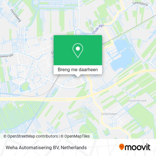 Weha Automatisering BV kaart