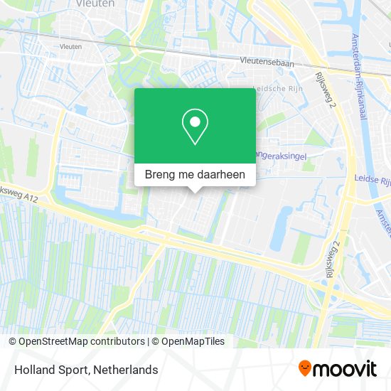 Holland Sport kaart