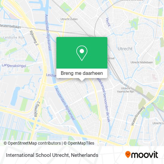 International School Utrecht kaart
