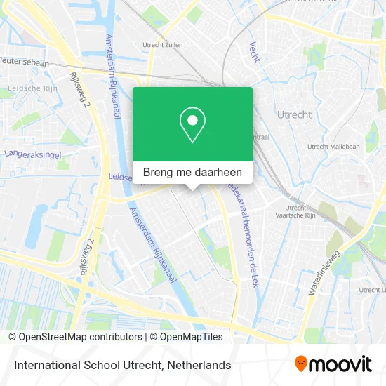 International School Utrecht kaart