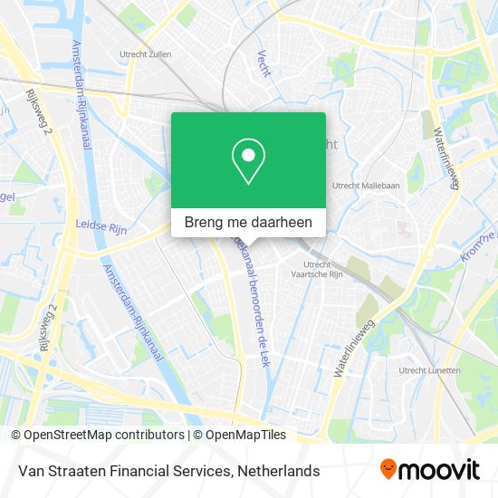 Van Straaten Financial Services kaart