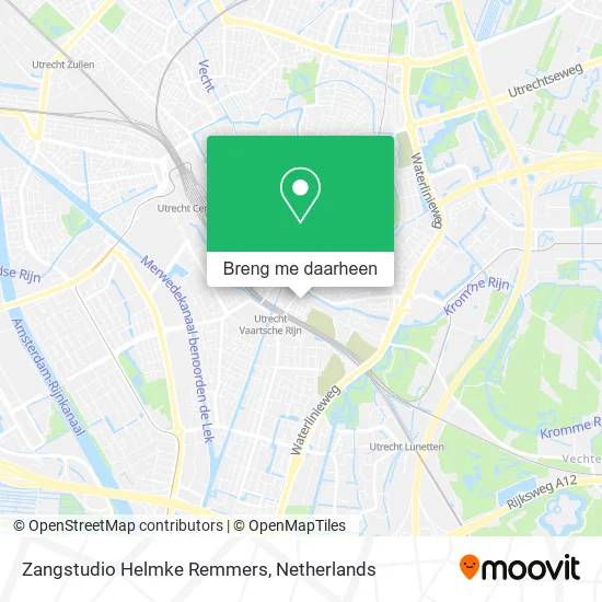 Zangstudio Helmke Remmers kaart