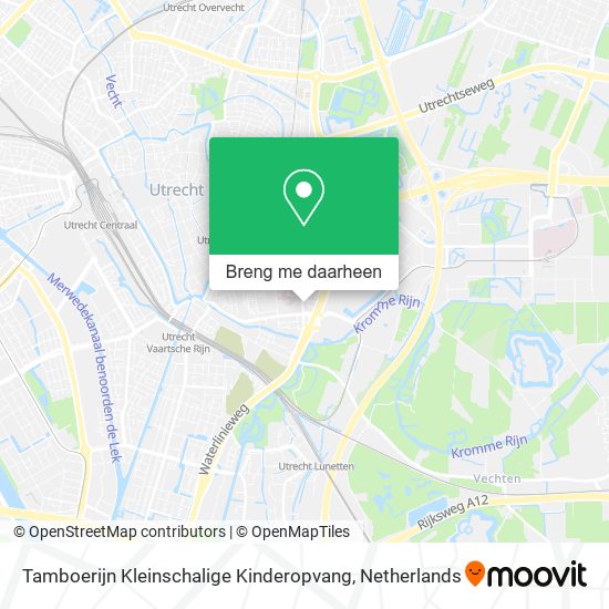 Tamboerijn Kleinschalige Kinderopvang kaart