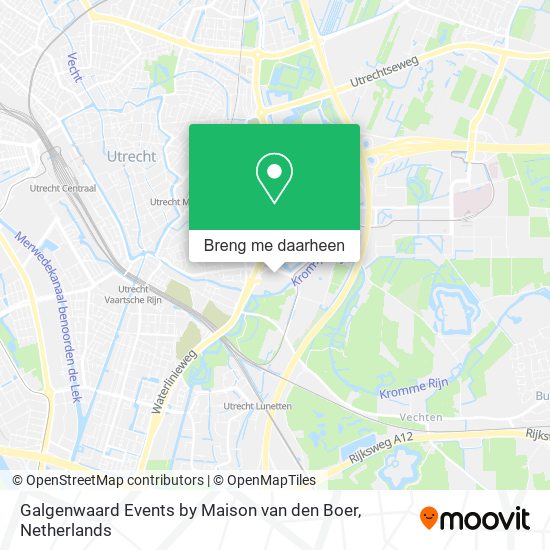 Galgenwaard Events by Maison van den Boer kaart