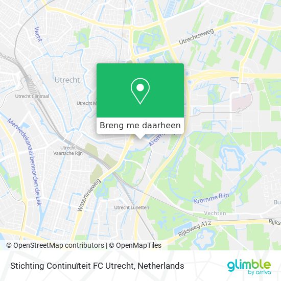 Stichting Continuïteit FC Utrecht kaart