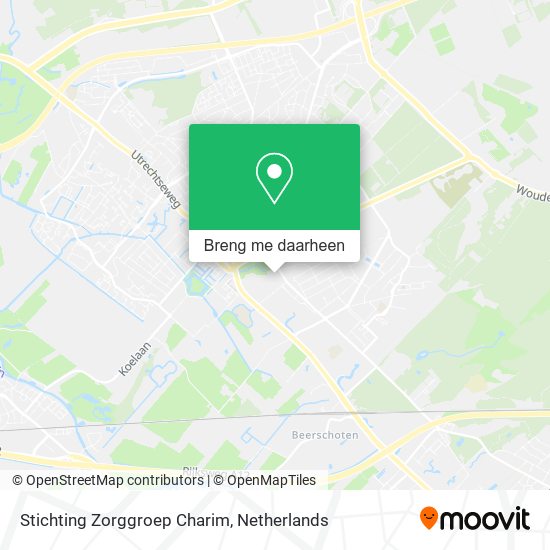 Stichting Zorggroep Charim kaart