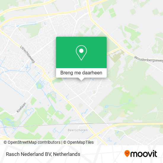 Rasch Nederland BV kaart