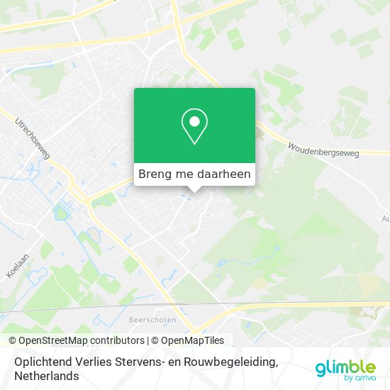 Oplichtend Verlies Stervens- en Rouwbegeleiding kaart