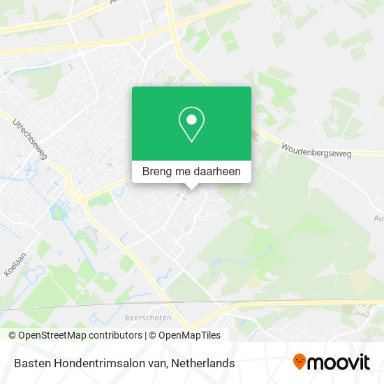 Basten Hondentrimsalon van kaart