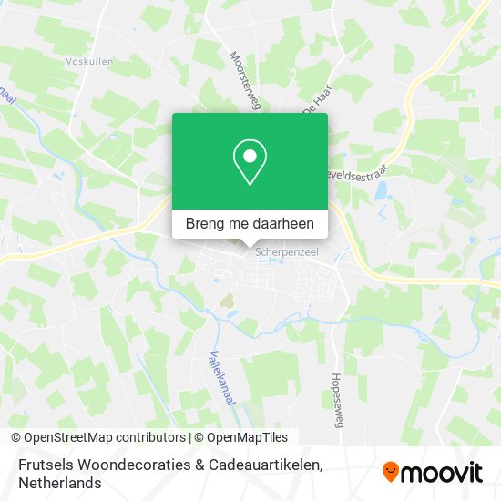 Frutsels Woondecoraties & Cadeauartikelen kaart