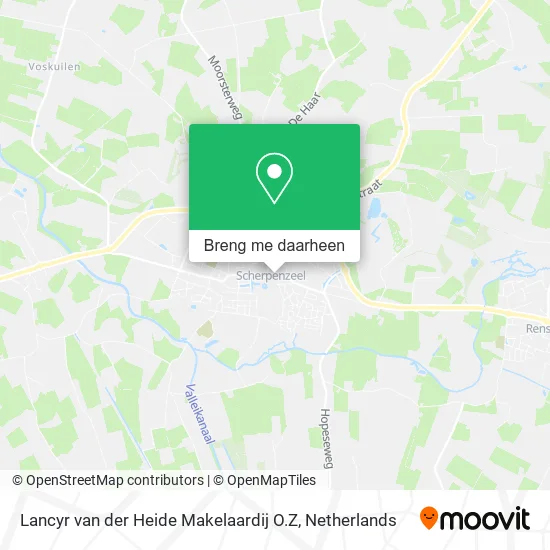 Lancyr van der Heide Makelaardij O.Z kaart