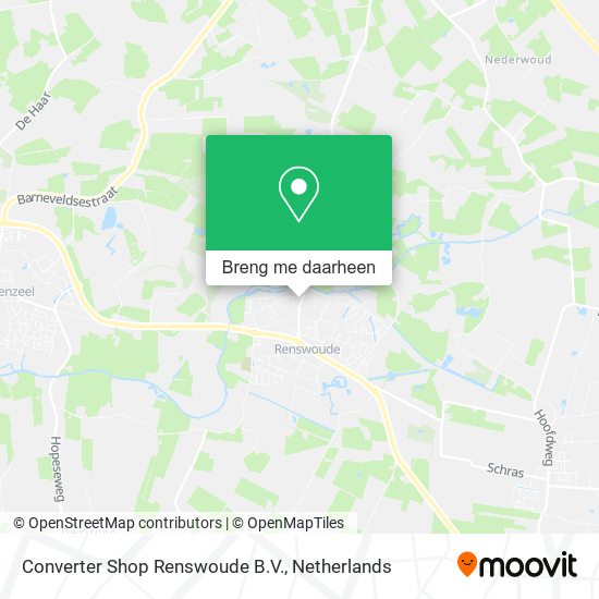 Converter Shop Renswoude B.V. kaart