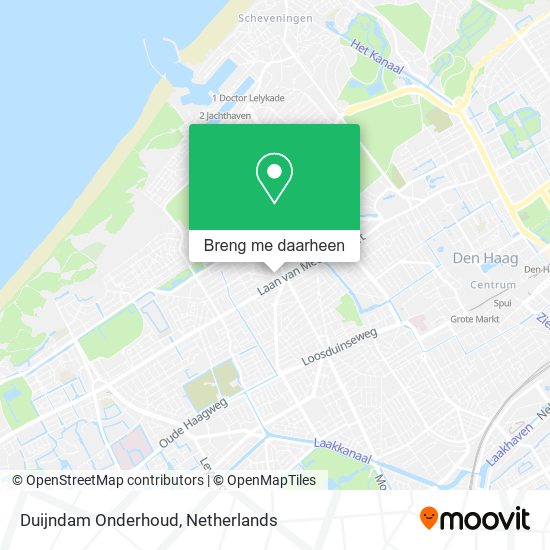 Duijndam Onderhoud kaart