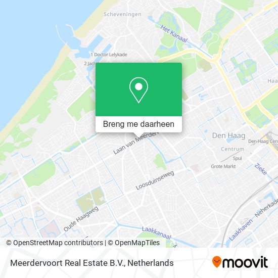 Meerdervoort Real Estate B.V. kaart