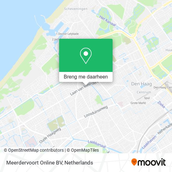 Meerdervoort Online BV kaart