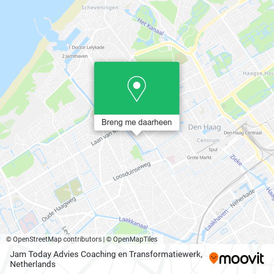 Jam Today Advies Coaching en Transformatiewerk kaart