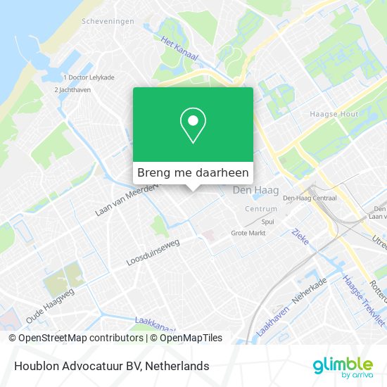 Houblon Advocatuur BV kaart